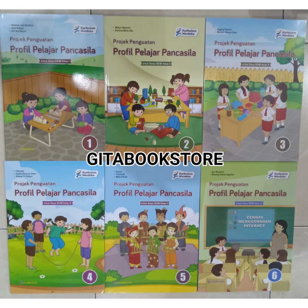 Jual Buku Projek Penguatan Profil Pelajar Pancasila P5 Untuk Siswa SD ...