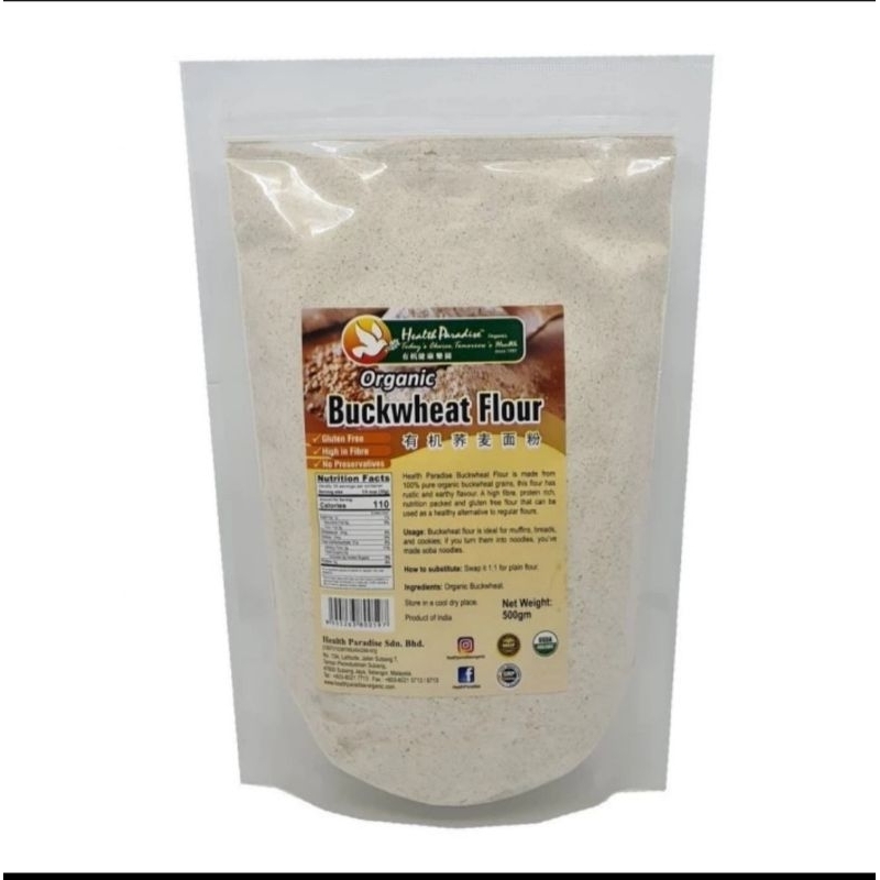 Jual Tepung Buckwheat Organik 500g Shopee Indonesia