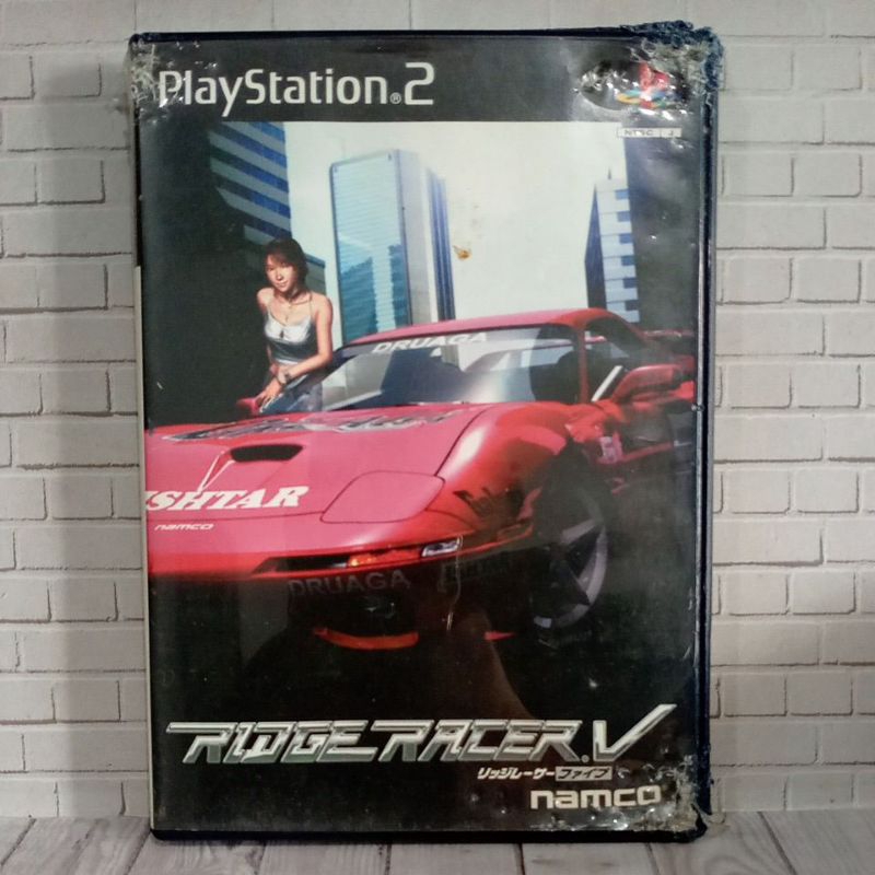 Jual CD DVD KASET ORIGINAL PS2 RIDGE RACER V Jpn Bahasa Jepang lengkap ...