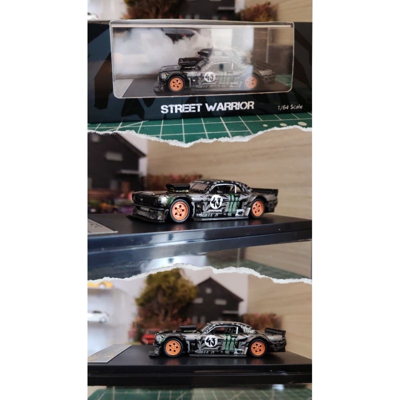 Jual STREET WARRIOR X GHOST PLAYER HOONICORN RTR 1965 MUSTANG KEN BLOCK ...