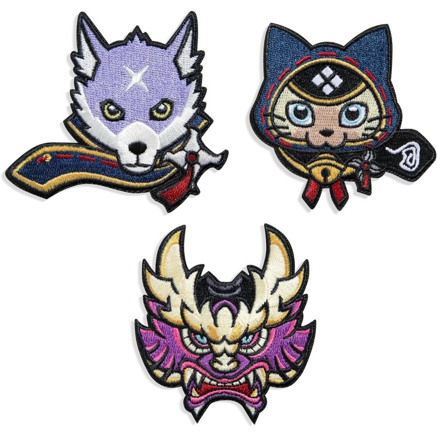 Jual Tomtoc x Monster Hunter Rise / Sunbreak Stickers Embroidery Patch ...