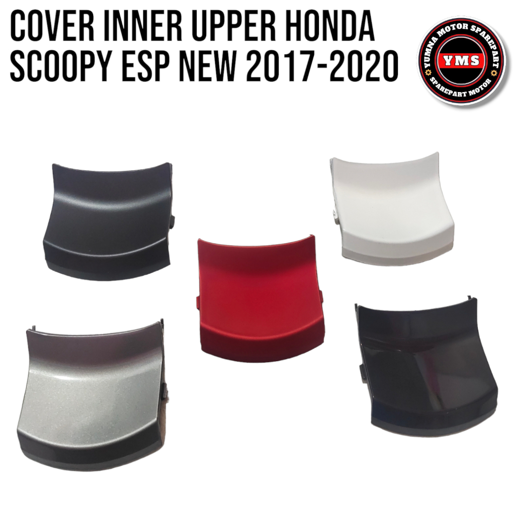 Jual cover inner upper honda scoopy esp new penutup legshield di bawah ...