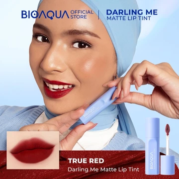 BIOAQUA Liptint Fantastic Me Glossy Darling Me Matte Lip Tint Pelembab Lip Gloss Lembut Tahan