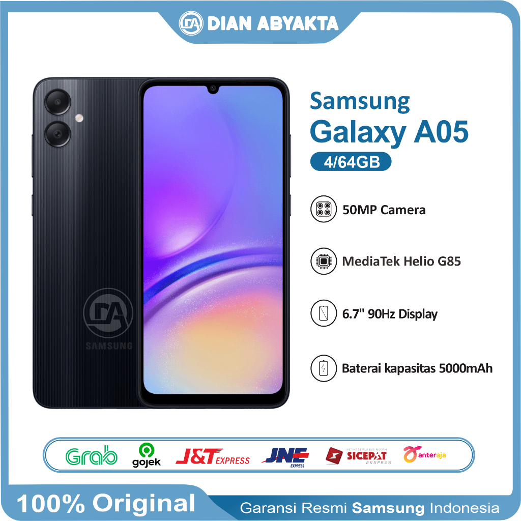 Jual Samsung Galaxy A05 4/64GB Garansi Resmi | Shopee Indonesia