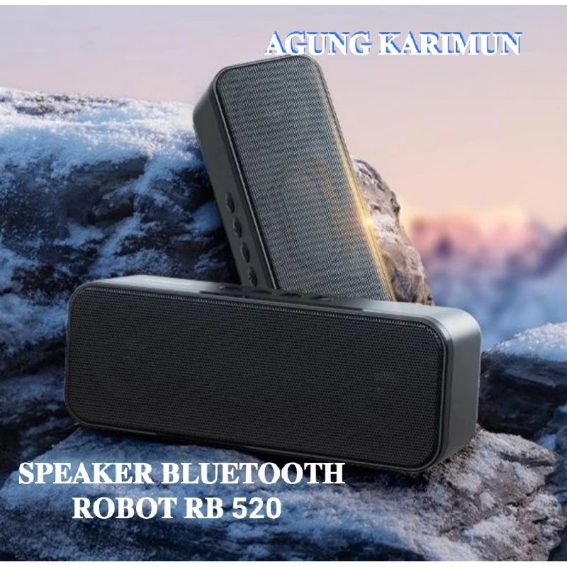 Jual SPEAKER BLUETOOTH ROBOT RB 520 ORIGINAL 100% | Shopee Indonesia