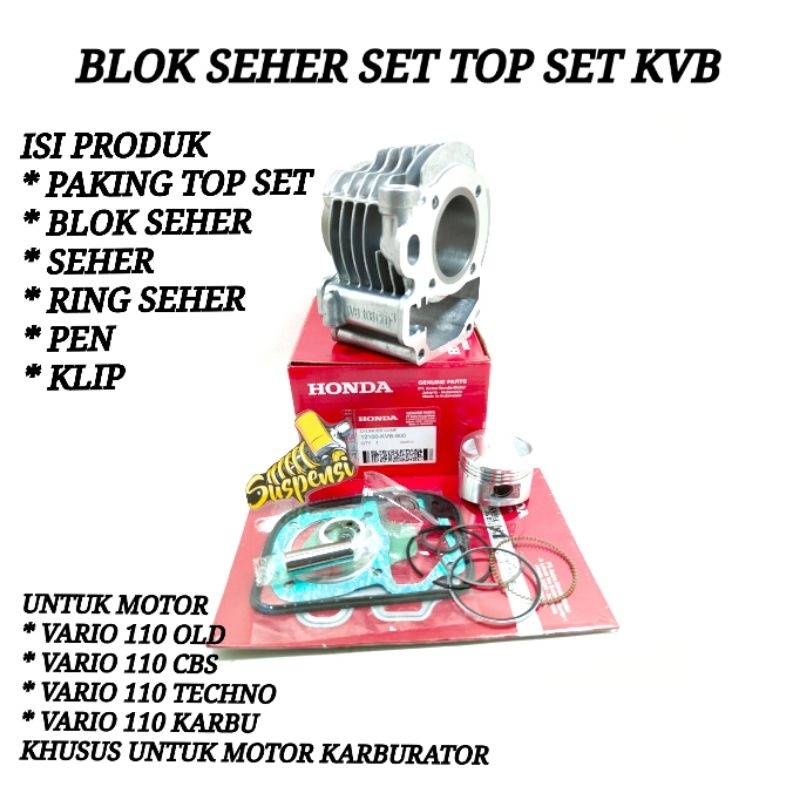 Jual Blok Seher Vario Lama Vario Techno Vario Cbs Karbu Kvb Shopee Indonesia