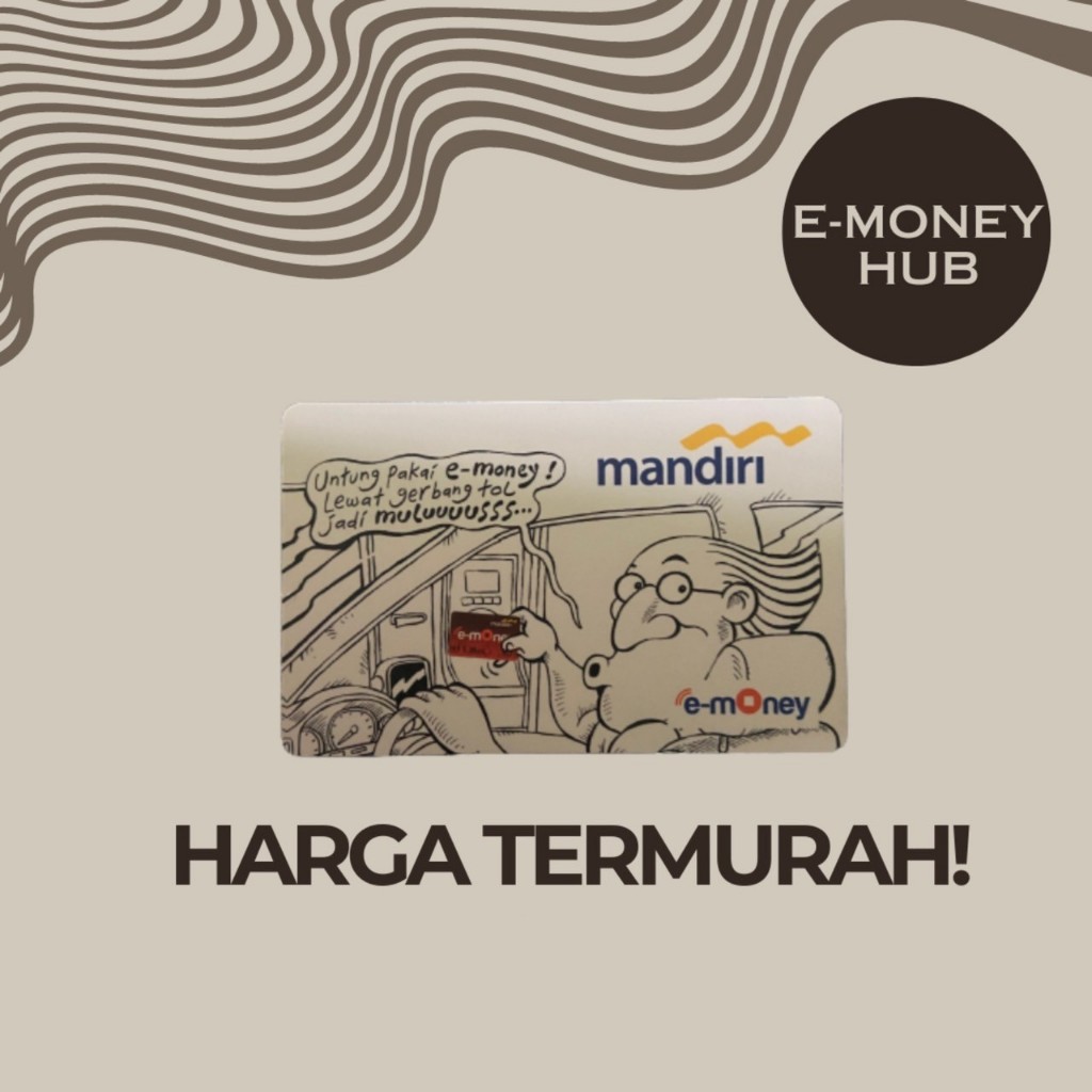 Jual Emoney Mandiri eToll kartun Limited Edition | Shopee Indonesia