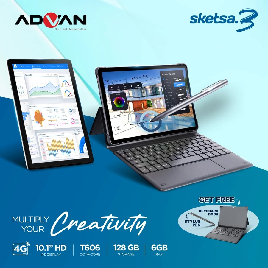 Advan Tab Sketsa 3 Layar 10.1”