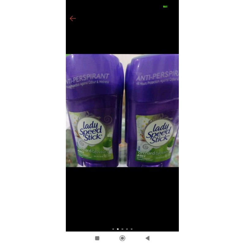 Jual Lady speed stick Deodorant 45 gr. (3 varian bisa dipilih) Shopee