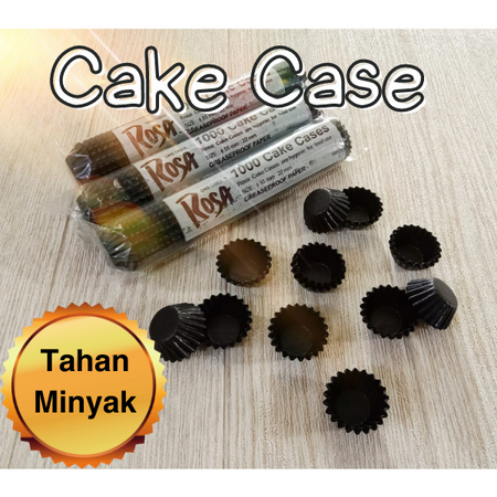 Jual Paper Cup Cake Case / Alas Kertas Hitam Untuk Kue Kering Nastar ...