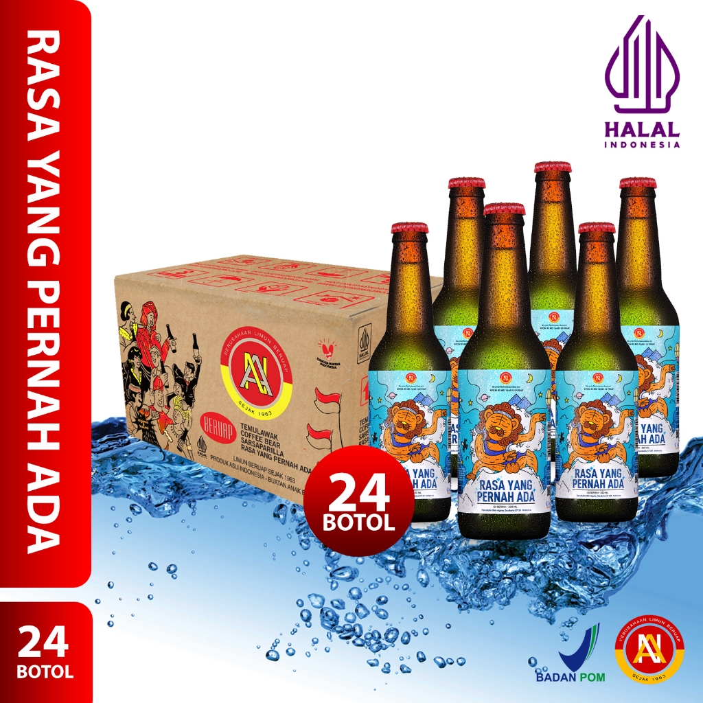 Jual Rasa Yang Pernah Ada Limun jadul AN Halal Agung Ngoro Paket Isi 24 ...