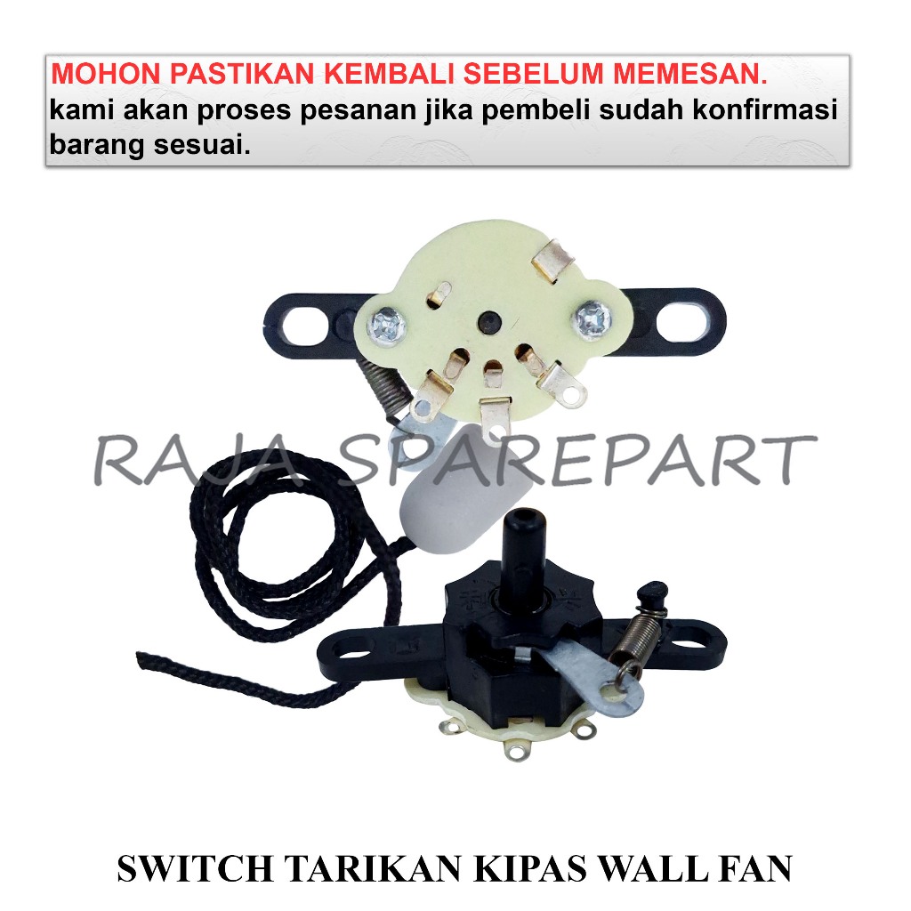 Jual STKW SWITCH SAKLAR KIPAS/SWITCH TARIKAN KIPAS WALL FAN | Shopee ...