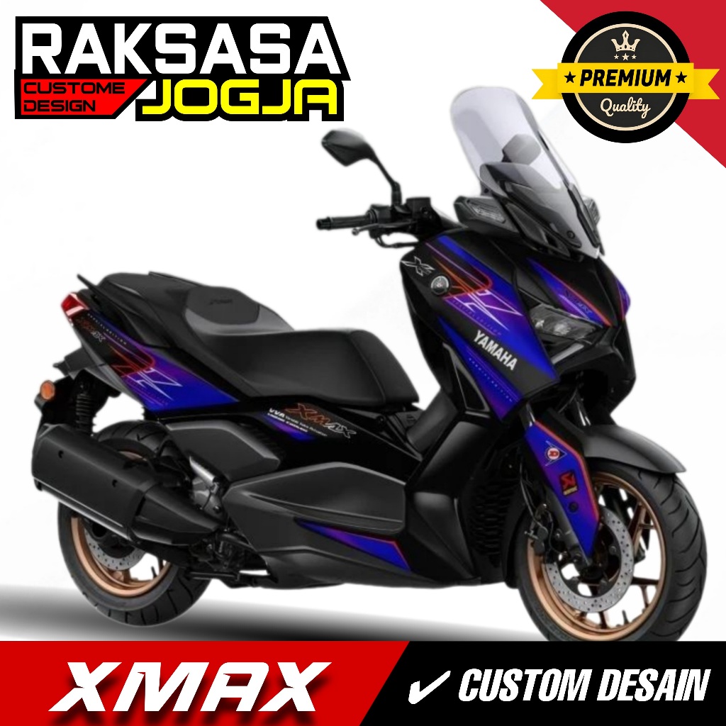 Jual STRIPING CUSTOM XMAX PREMIUM 100% AWET HIGH QUALITY / STICKER ...