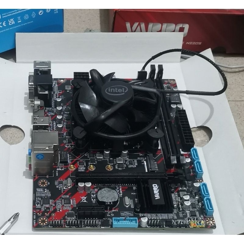 Jual core i3 10105f + motherboard (mobo) h510 varro | Shopee Indonesia