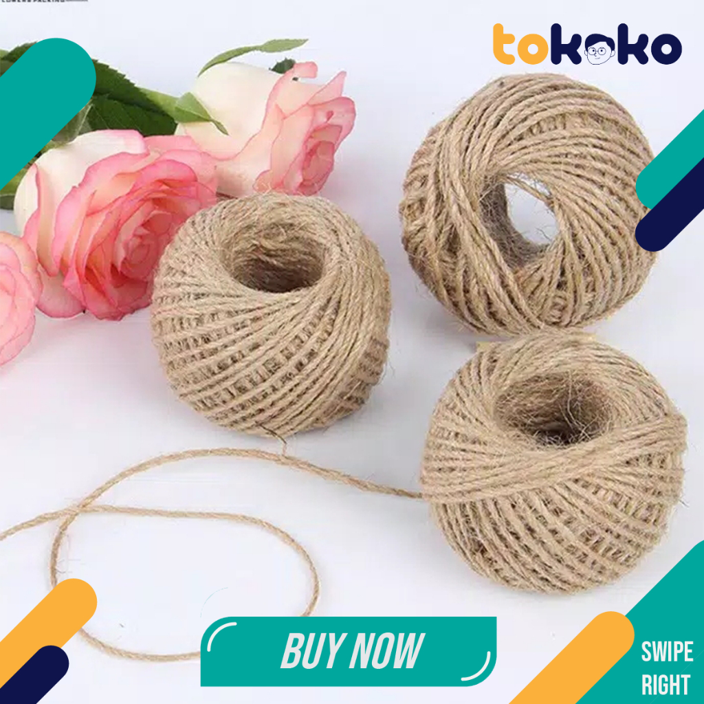 Jual Tali Rami Goni 2 PLY/ 3 PLY (+/- 50-100 meter) | Shopee Indonesia