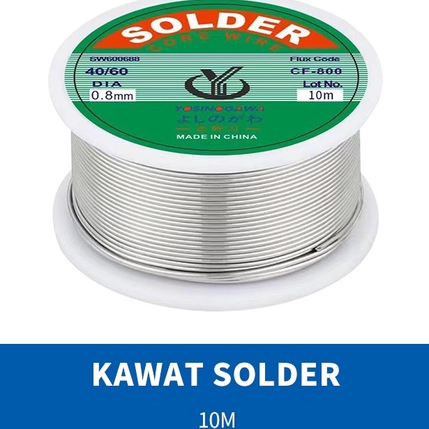 Jual Harga lebay Timah Solder Wire 6337 2 Flux Reel Tube Tin lead Rosin Core Soldering 8mm