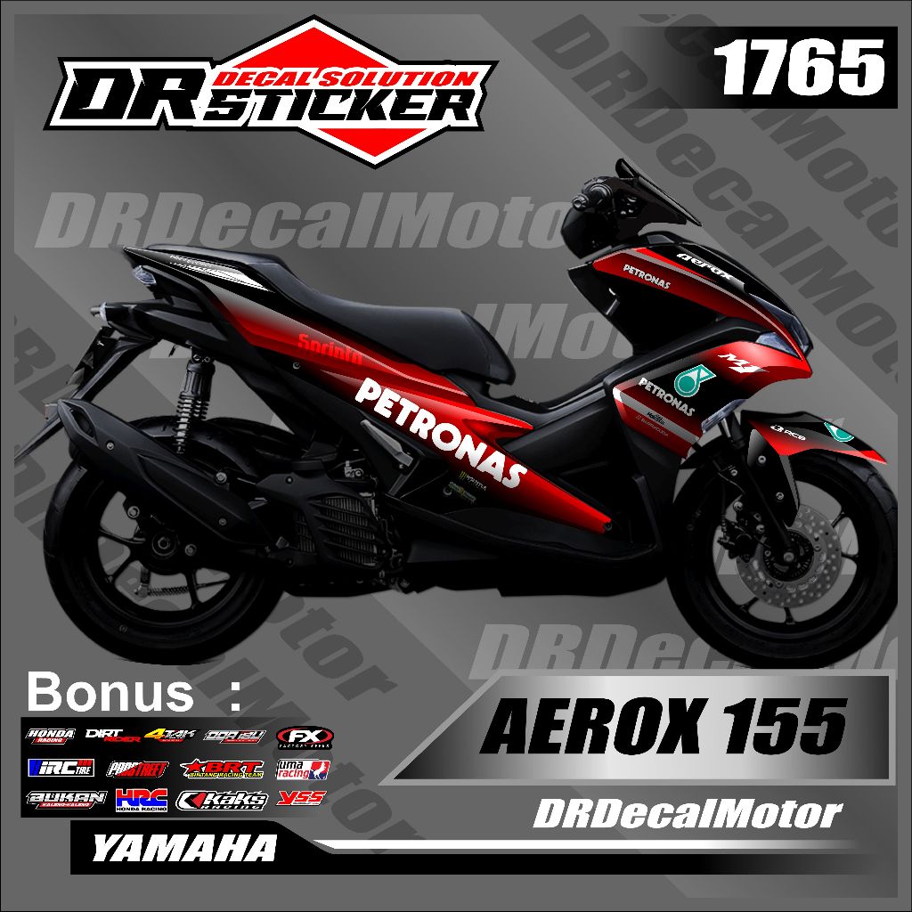 Jual STOCK DECALS AEROX 155 OLD / DECAL AEROX / STIKER AEROX / STICKER ...