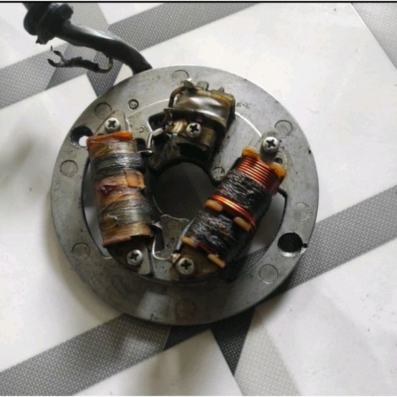 Jual spul pengapian V80 pnp RX KING original copotan motor | Shopee ...