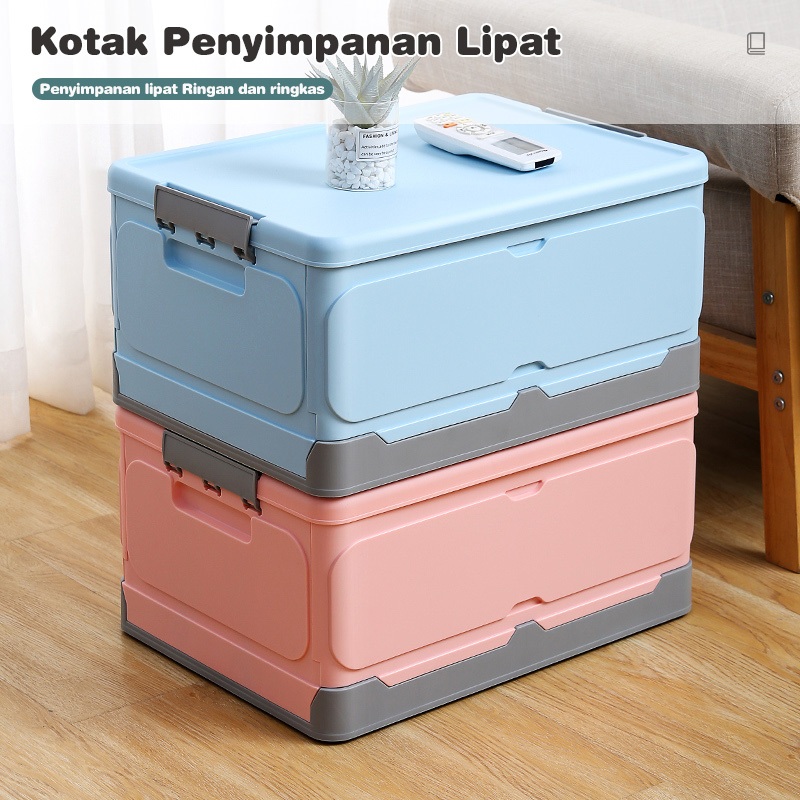 Jual Nyaman Kotak Penyimpanan Baju Plastik Box Container Organizer Box ...