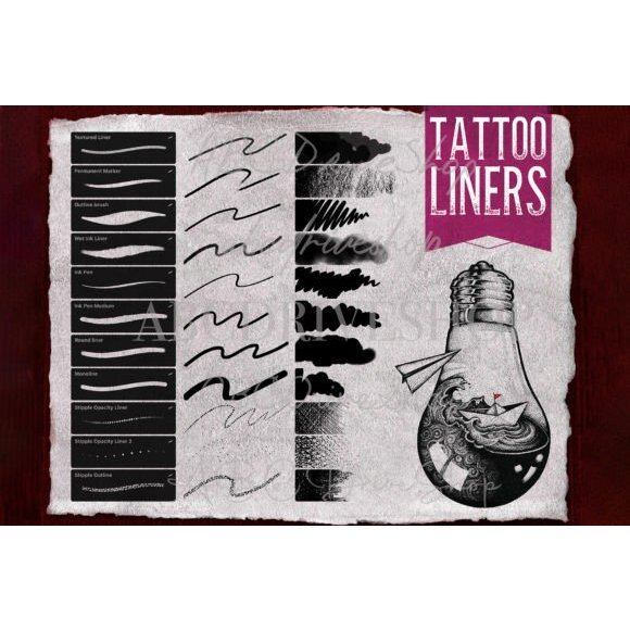 Jual Procreate Brush - Tattoo Stipple Brushes | Shopee Indonesia