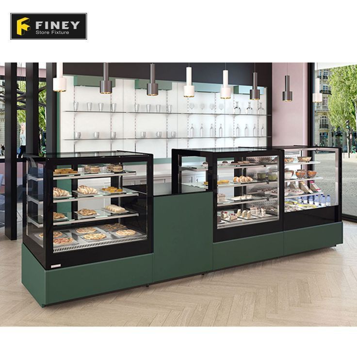 Jual Showcase Counter Etalase Kaca Display Makanan Etalase Toko Roti ...