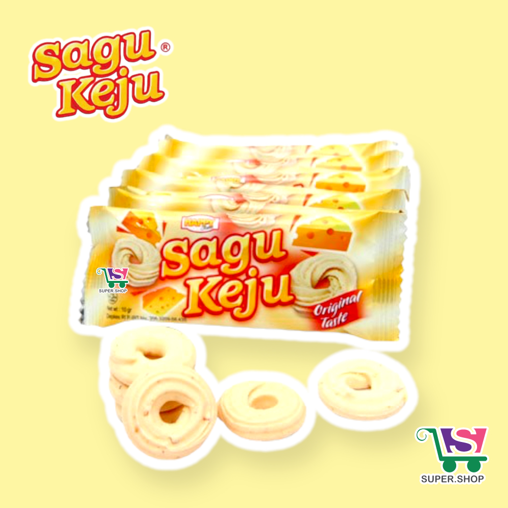 Jual [PROMO] Sagu Keju Happy Time (isi 20 pcs) Cheese Cemilan Snack ...