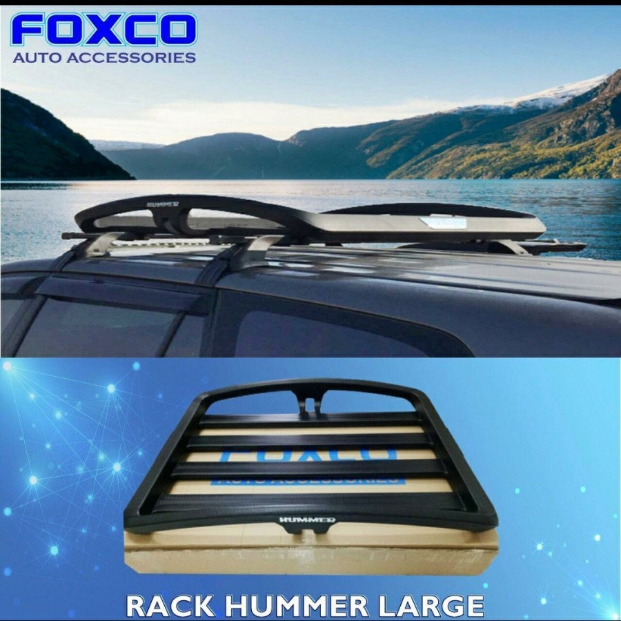 Jual Roof Rack - Rak Bagasi Atas Mobil Plastik ABS Model HUMMER ...