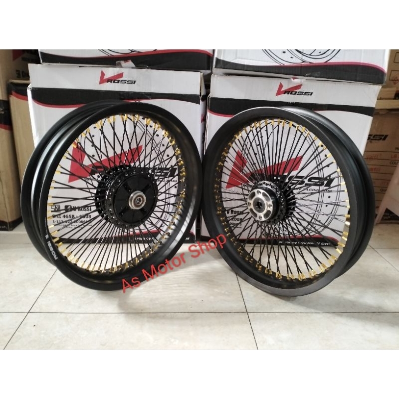 Jual VELG SET W175 JARI JARI SERIBU VELG ROSSI TAPAK LEBAR 250 300 RING ...