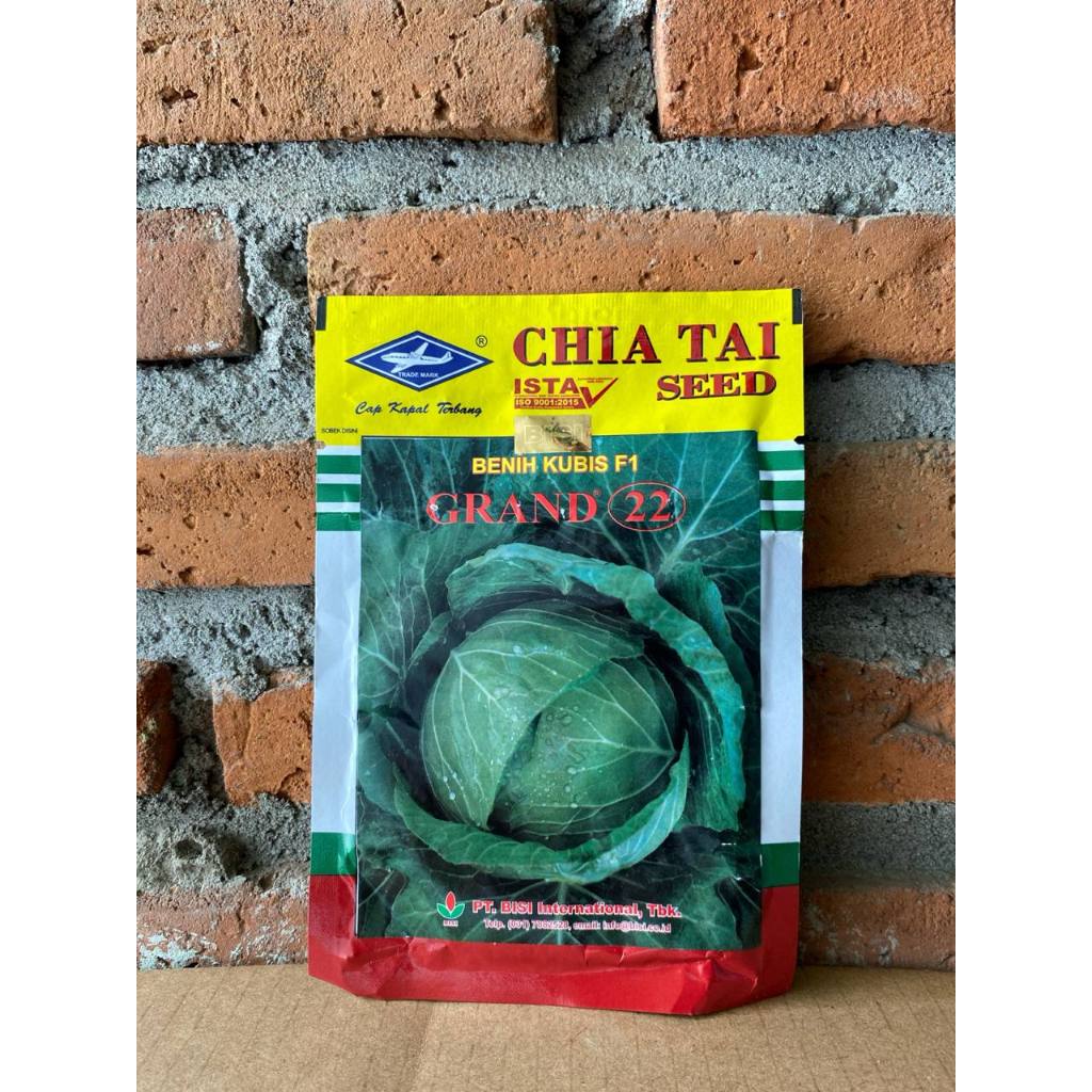 Jual Benih Kubis Kol Hibrida F1 GRAND 22 BISI -kemasan 15Gram | Shopee ...