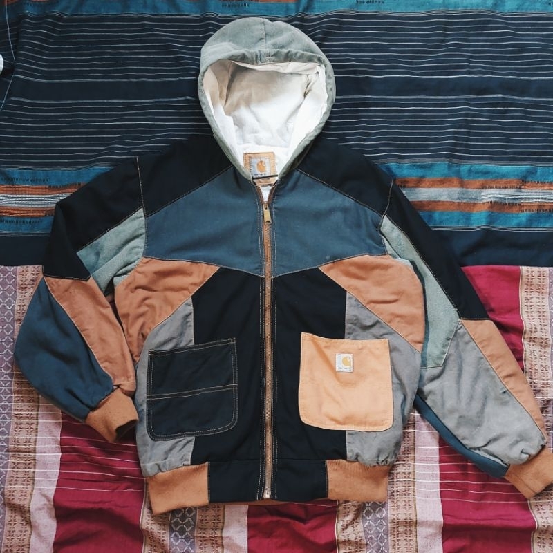 Jual Carhartt Rework Jacket ( not active , detroit , michigan ...