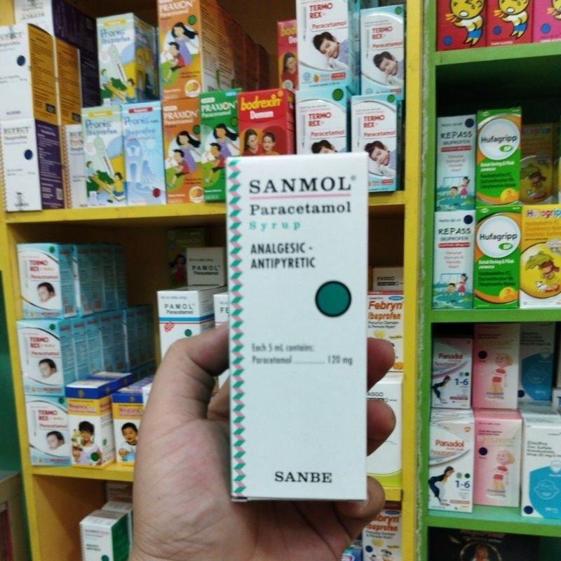 Jual Sanmol Syrup Paracetamol Syrup Ml Shopee Indonesia