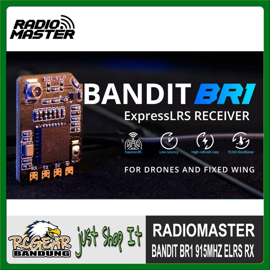 Jual Radiomaster Bandit BR1 ExpressLRS ELRS 915MHz LR Receiver Rx FPV ...