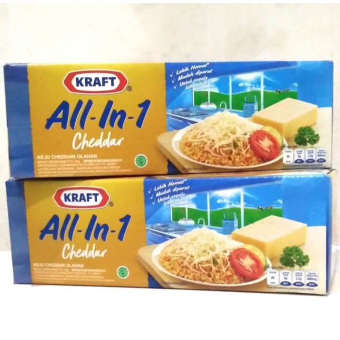 Jual Kraft ALL IN 1 2KG / Kraft keju 2kg / Kraft keju all in one 2kg