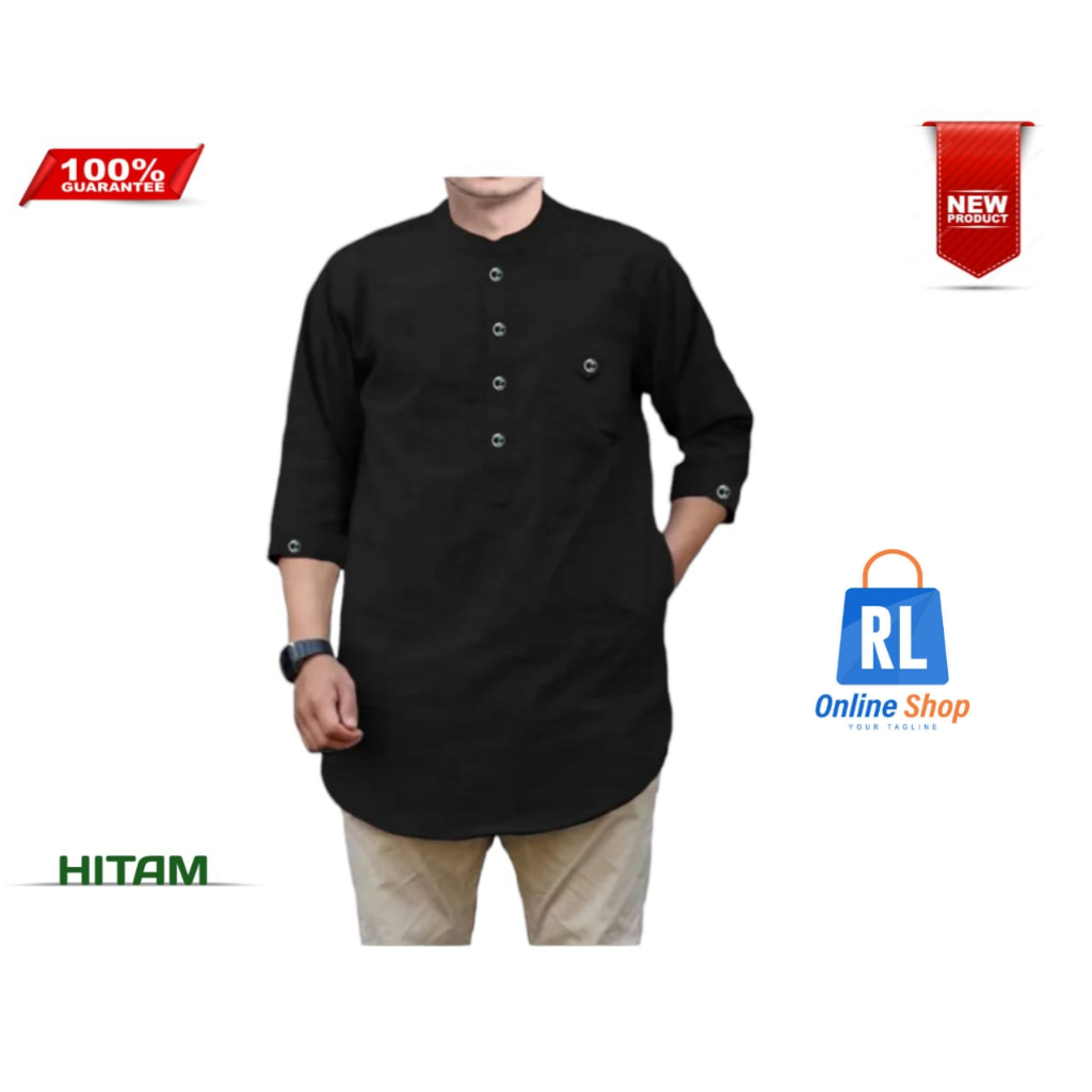 Jual Baju Koko Trishkan Baju Koko Pria Lengan Panjang Muslim Qurta Raja Pakistan Jumbo Size