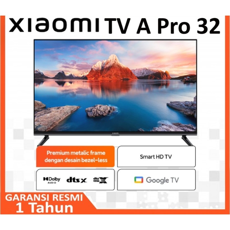 Jual Xiaomi Tv A Pro Inch Google Tv Smart Mi Digital Series A Packing Kayu