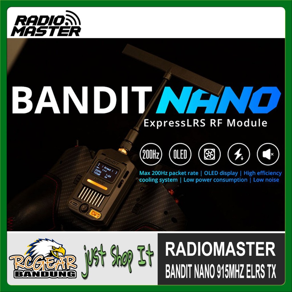 Jual Radiomaster Bandit Nano 915mHZ ExpressLRS ELRS RF LR TX ...
