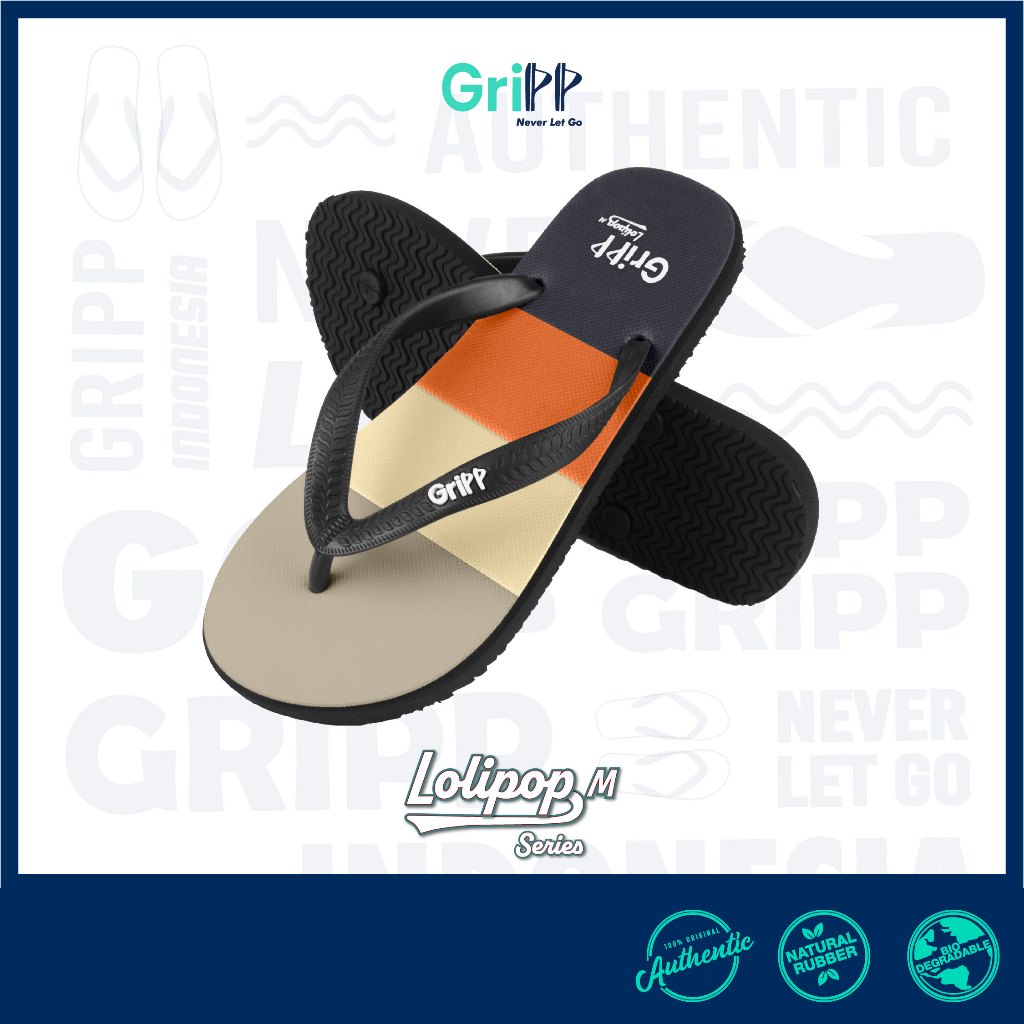 Jual GriPP - Lolipop M Khakis Gray Davys | Shopee Indonesia