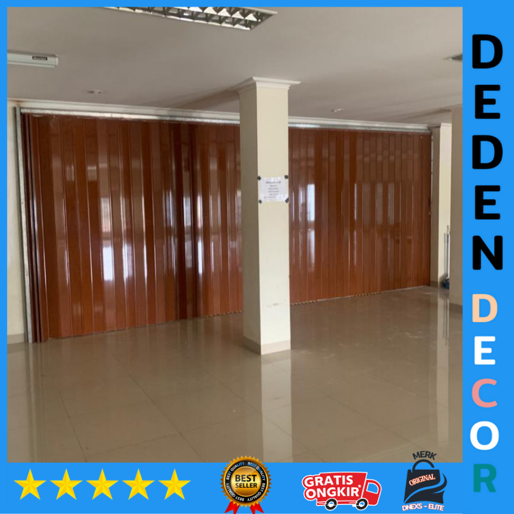 Jual Pvc Folding Door Pintu Lipat Sekat Untuk Penyekat Berkualitas Banten Shopee Indonesia