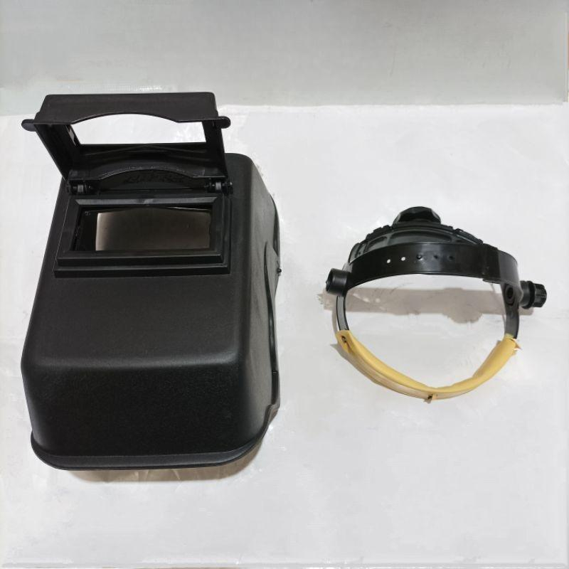 Jual WIPRO Kedok Las Topi Model Putar / Topeng Las Hitam | Shopee Indonesia