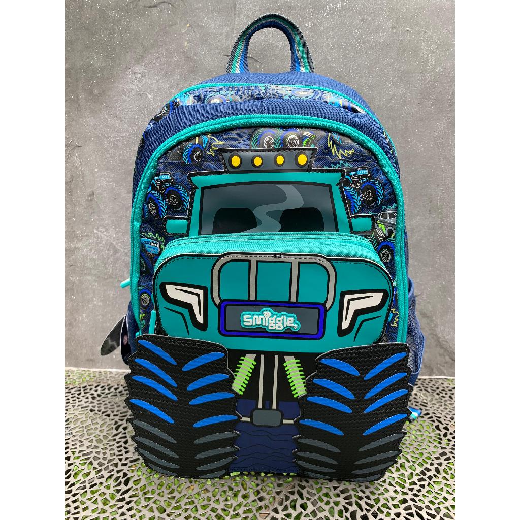 Jual BLAST OFF JUNIOR BACKPACK MONSTER TRUCK BIG - TAS RANSEL | Shopee ...