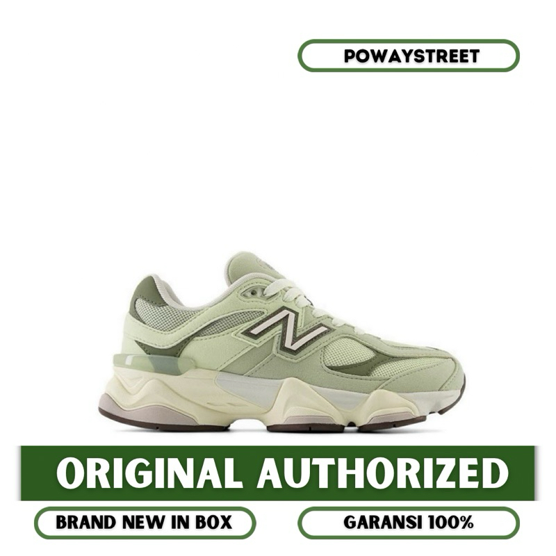 Jual New Balance 9060 Olive Green (GS) | Shopee Indonesia