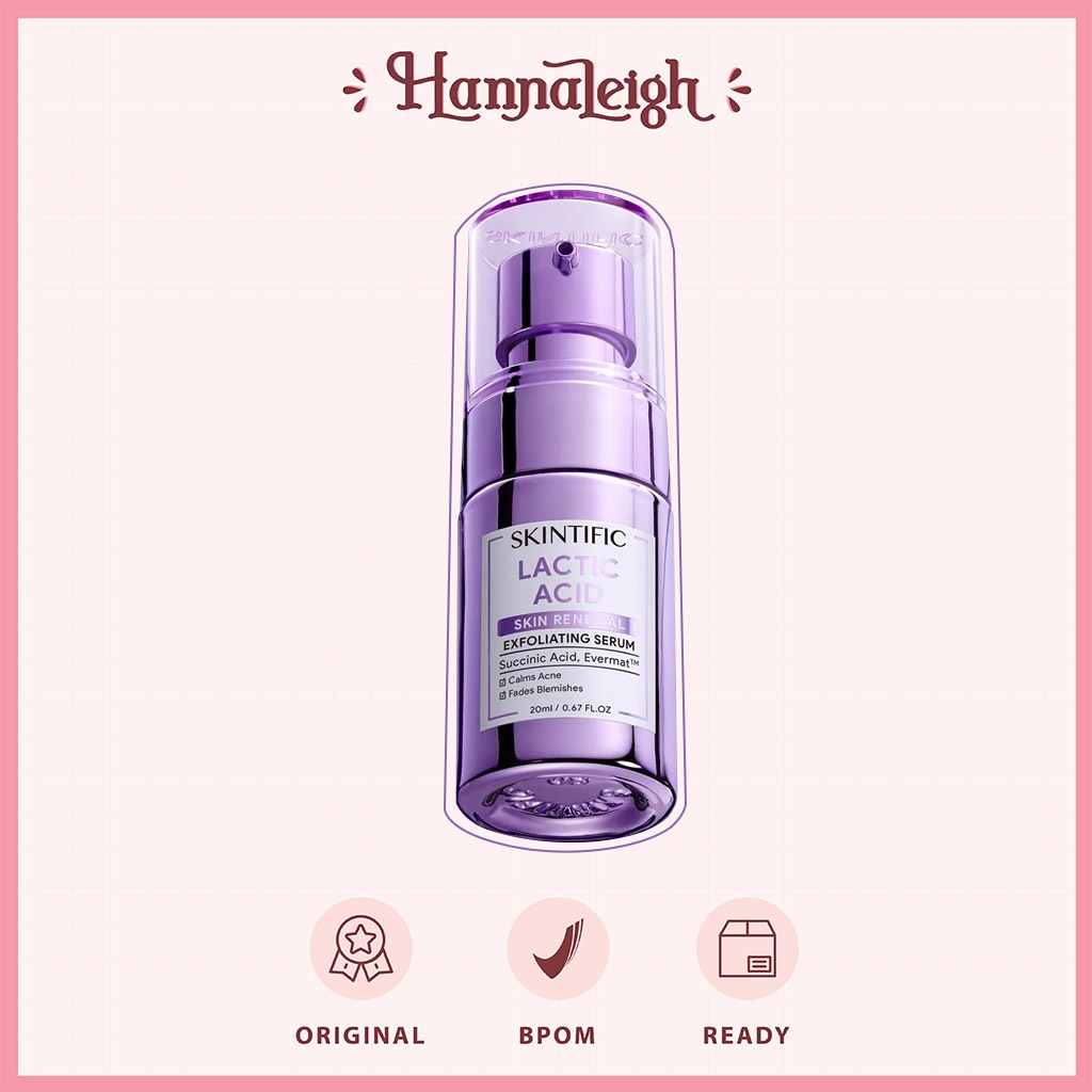 Jual SKINTIFIC Lactic Acid Skin Renewal Exfoliating Serum 20 ml