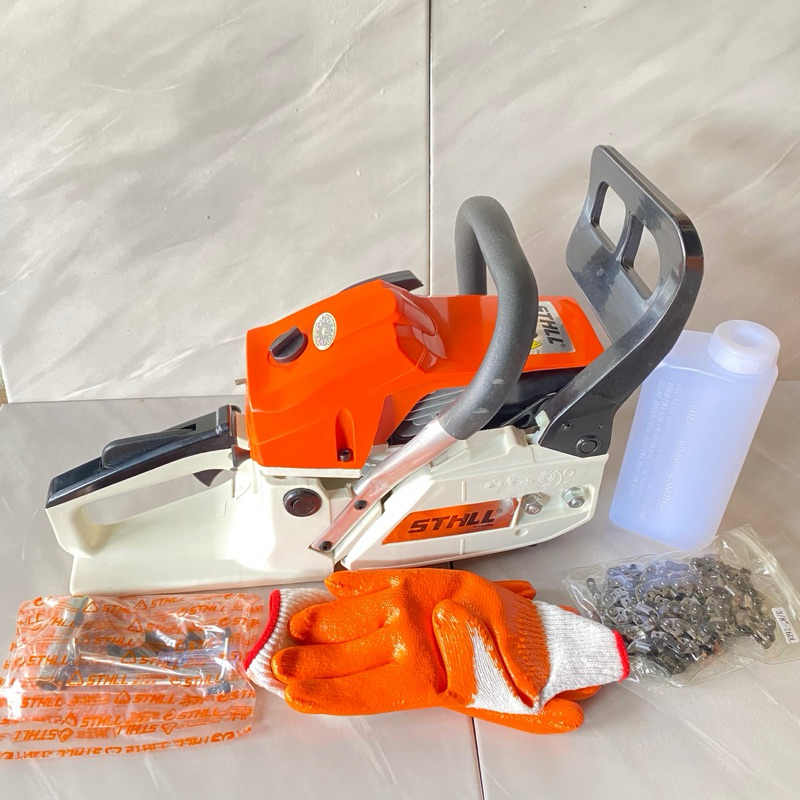 Mesin Gergaji Chainsaw STIHL MS 788 Bar 22 inchi Bar baja laser Lengkap Siap Pakai Senso mini