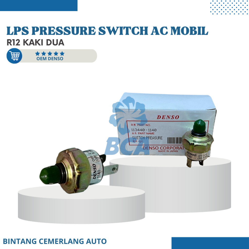 Jual LPS PRESSURE SWITCH AC Mobil R12 Kaki Dua OEM DENSO Shopee Indonesia