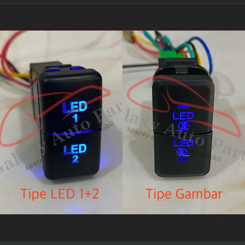 Jual Switch Saklar Tombol Foglamp Fog Lamp Toyota Daihatsu Universal
