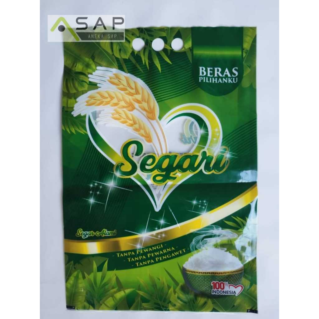 Jual Plastik Beras NYLON Laminasi Merek Segari 3Kg | Shopee Indonesia