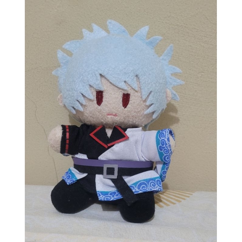 RARE "Sakata Gintoki" GINTAMA 18" Plush Doll Anime Gin Tama Manga Movie SUNRISE