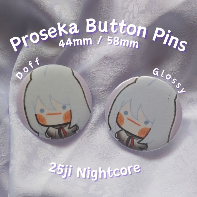 Jual [Muncationary] Button Pin Doff and Glossy Project Sekai Proseka ...