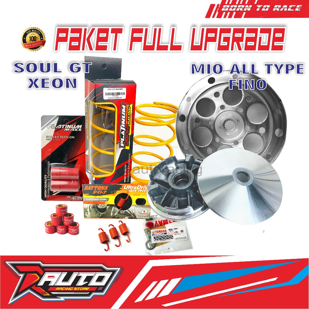 Jual Paket Full Upgrade Kirian Cvt Mio Smile M J Gt Soul S Z Sporty Gear Karburator Rumah