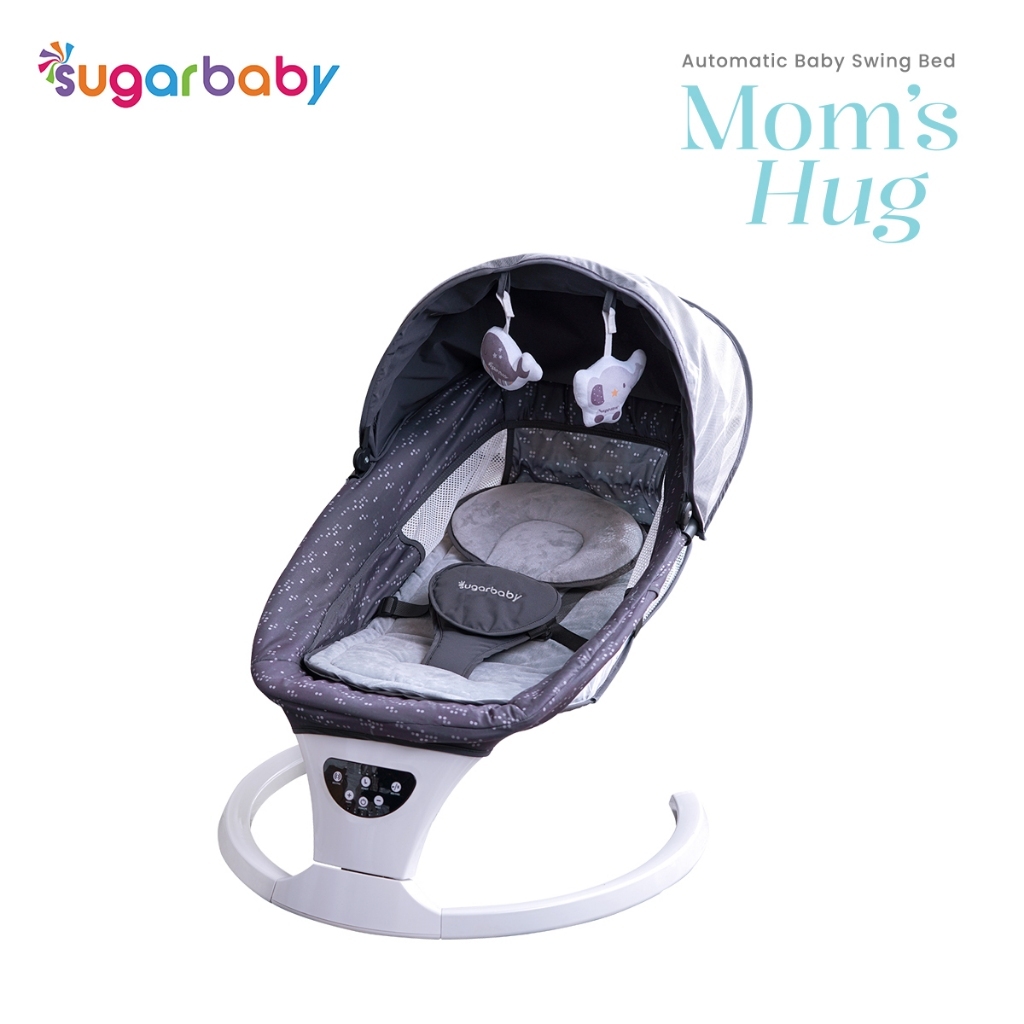 Jual mommynme sugarbaby automatic baby swing bed moms hug Shopee